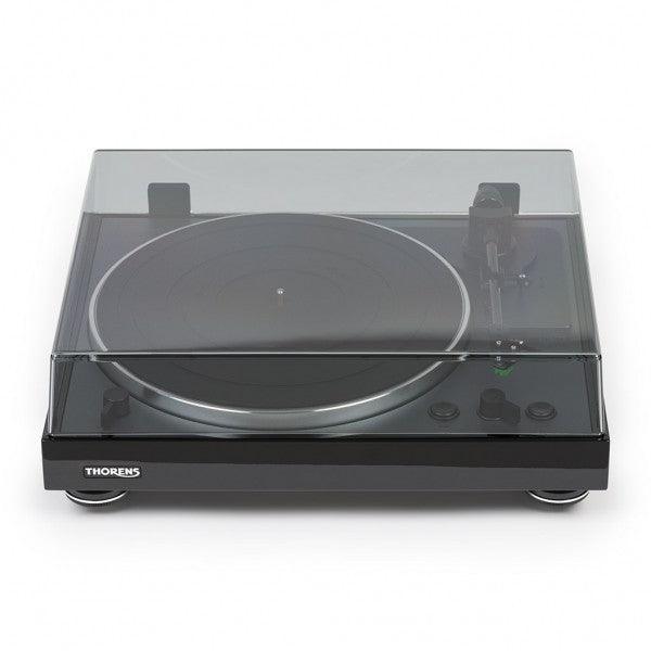 Thorens TD 102 A BLACK HIGH GLOSS Giradischi completamente automatico con trazione a cinghia - TechSoundSystem.com