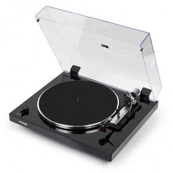 Thorens TD 103 A BLACK High Gloss giradischi automatico a telaio rigido con trazione a cinghia - TechSoundSystem.com