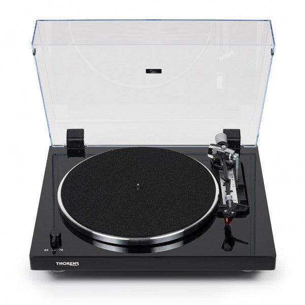 Thorens TD 103 A BLACK High Gloss giradischi automatico a telaio rigido con trazione a cinghia - TechSoundSystem.com
