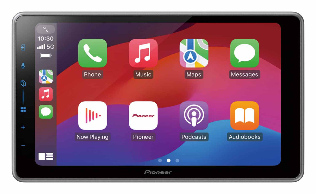 Pioneer SPH-DA97DAB-UNI Autoradio 1 DIN da 9" schermo WSVGA flottante, Apple Car Play Android Auto wireless - TechSoundSystem.com