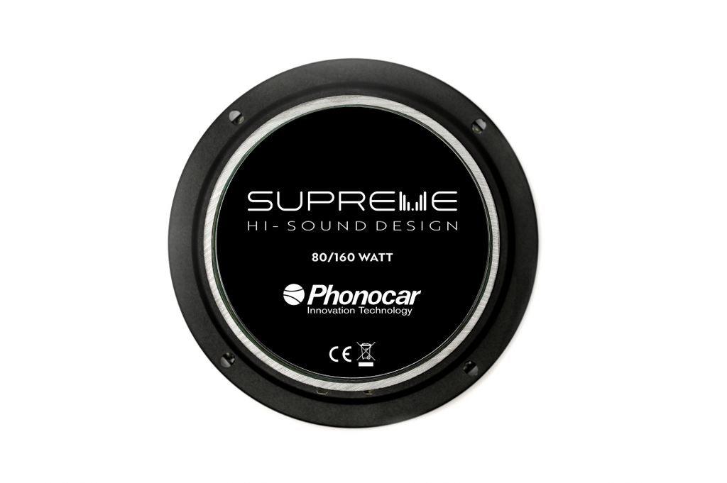 Phonocar 02786 COPPIA MIDWOOFER 165mm 160W Alta Efficienza - TechSoundSystem.com