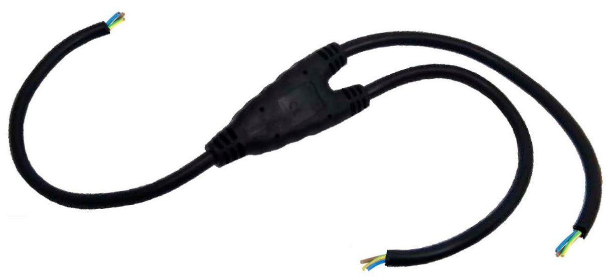 SPLITTER CEE CAVO CORRENTE SDOPPIO 3X0,5MT SU 3 POLI 1PH+T+N ISOLAMENTO NEOPRENE H05VV-F 3X2.5MM2 - TechSoundSystem.com