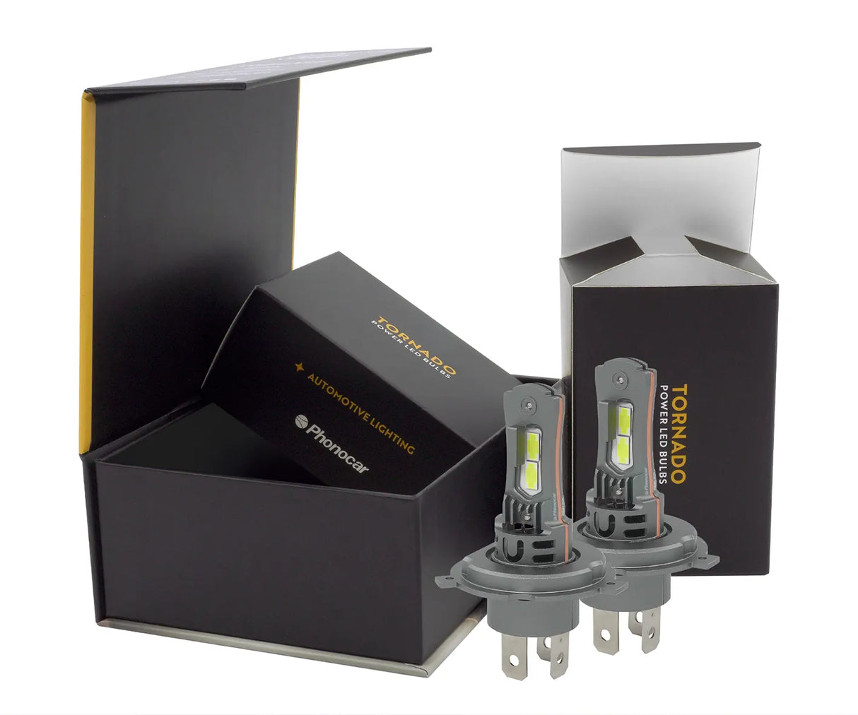 Phonocar 07462 Lampade H4 | LED 12 V, 5000 Lumen (coppia)