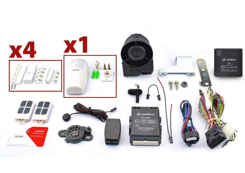 Phonocar 09006 ALLARME CAMPER 2 ZONE + 4 PORTE/FINESTRE - TechSoundSystem.com