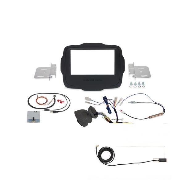 Alpine KIT-7RNG-UART Kit installazione per monitor 7''' per Jeep Renegade - TechSoundSystem.com