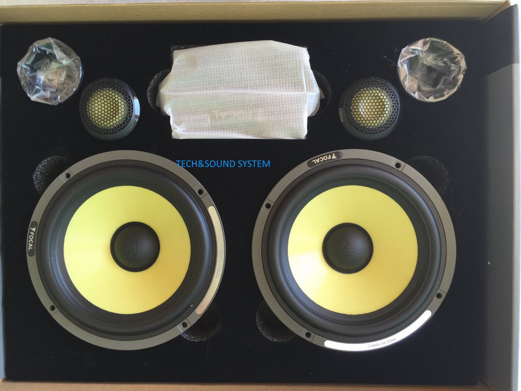 Focal ES130K kit Altoparlanti 2 vie 5" (130mm) in Kevlar® 100W RMS 2 ways speakers - TechSoundSystem.com