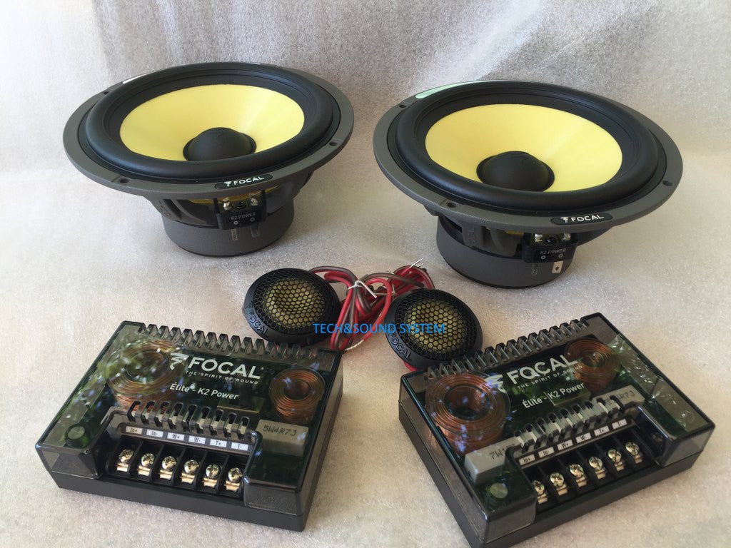 Focal ES130K kit Altoparlanti 2 vie 5" (130mm) in Kevlar® 100W RMS 2 ways speakers - TechSoundSystem.com