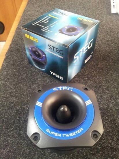 STEG TF26 TWEETER Compressione TF 26 SPL 8,5CM 100W (1 PEZZO) - TechSoundSystem.com