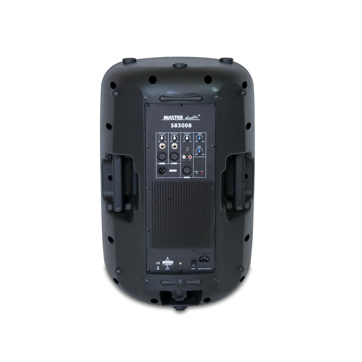 Master Audio SB300B Diffusore 2 vie attivo 12" BI-AMPLIFICATO 280W RMS - TechSoundSystem.com