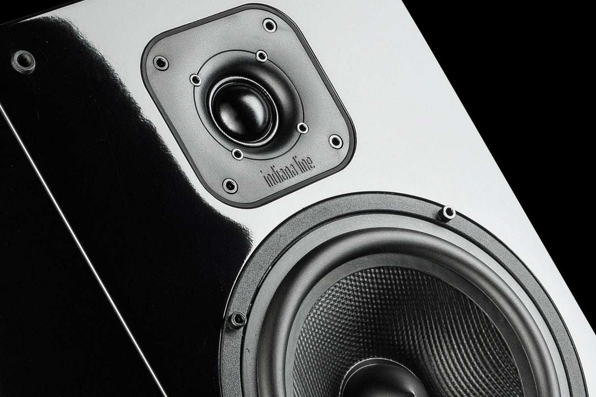 Indiana Line DIVA 262 Diffusori nero lucido da scaffale (COPPIA) 2 vie - TechSoundSystem.com