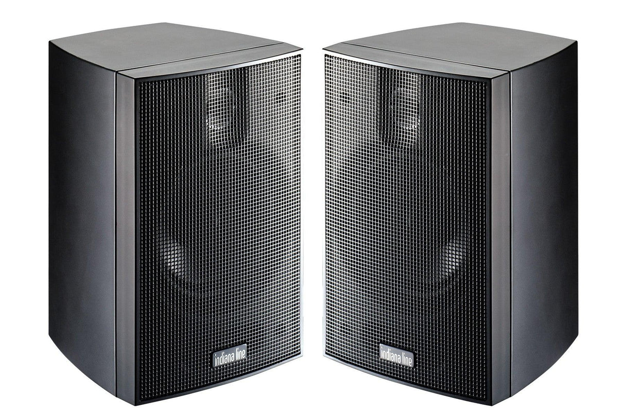 Indiana Line NANO.2 coppia Diffusori acustici bass-reflex (NERO) - TechSoundSystem.com