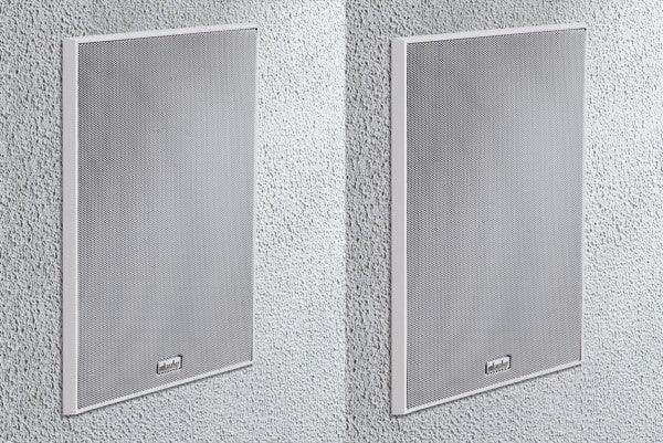 Indiana Line TESI Q Diffusori (Coppia) da incasso per pareti in muratura 4-8 ohm, 120 watts - TechSoundSystem.com
