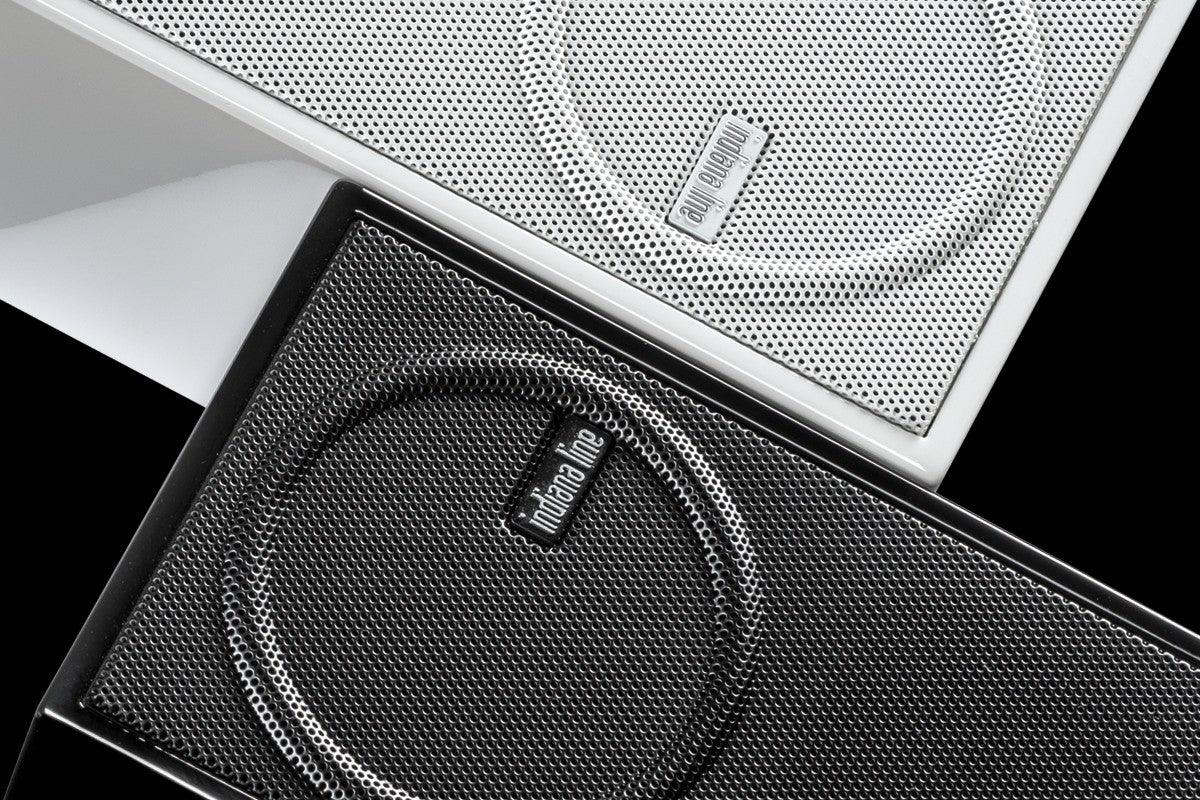 Indiana Line ZERO Nero (Coppia) Diffusori acustici bass-reflex 2 vie 4-8 ohm (High Gloss Nero) - TechSoundSystem.com