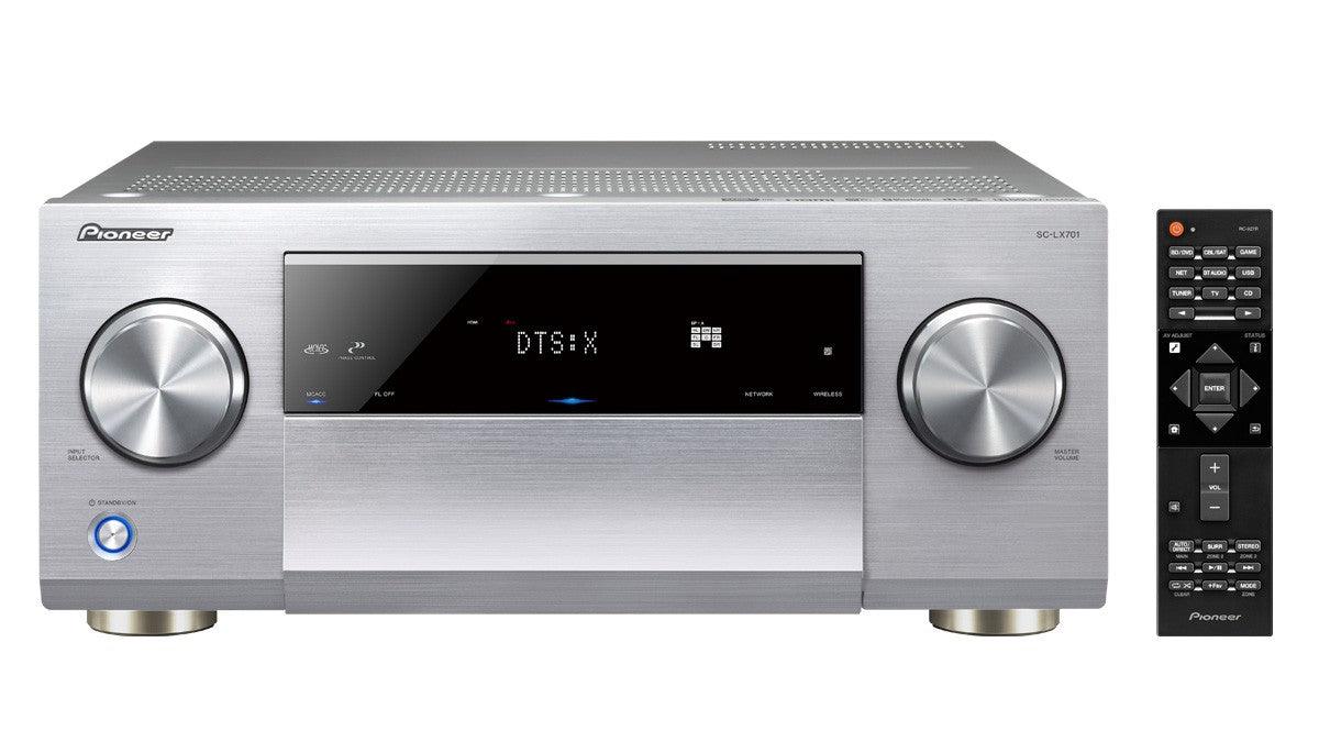 Pioneer SC-LX701 -S Amplificatore multicanale da 9.2 Upscaling/Pass Through UltraHD 4K, Dolby Atmos, DTS:X - TechSoundSystem.com