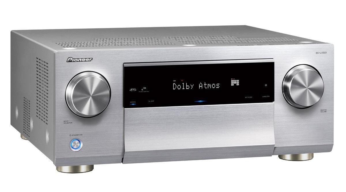 Pioneer SC-LX501-S Amplificatore Ricevitore multicanale da 7.2 Upscaling/Pass Through UltraHD 4K, Dolby Atmos, DTS:X - TechSoundSystem.com