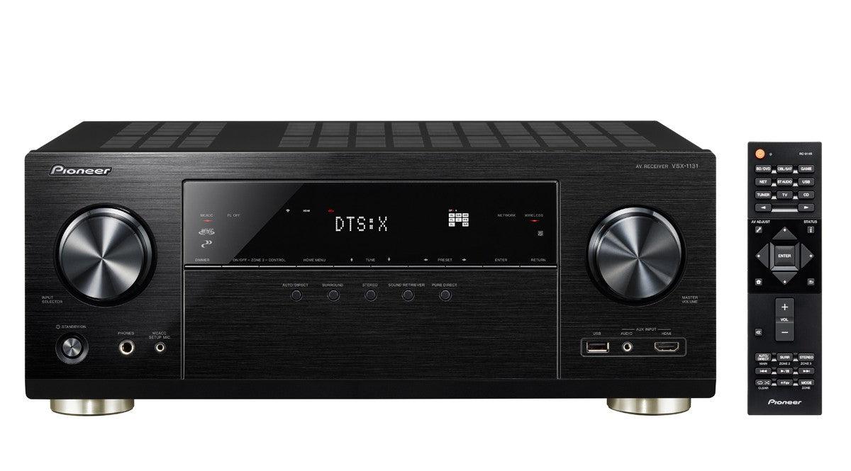 Pioneer VSX-1131-B Sintoamplificatore a 7.2 canali con 7x160 Watt, streaming, Ultra HD 4K, Wi-Fi e Bluetooth PIONEER ITALIA - TechSoundSystem.com