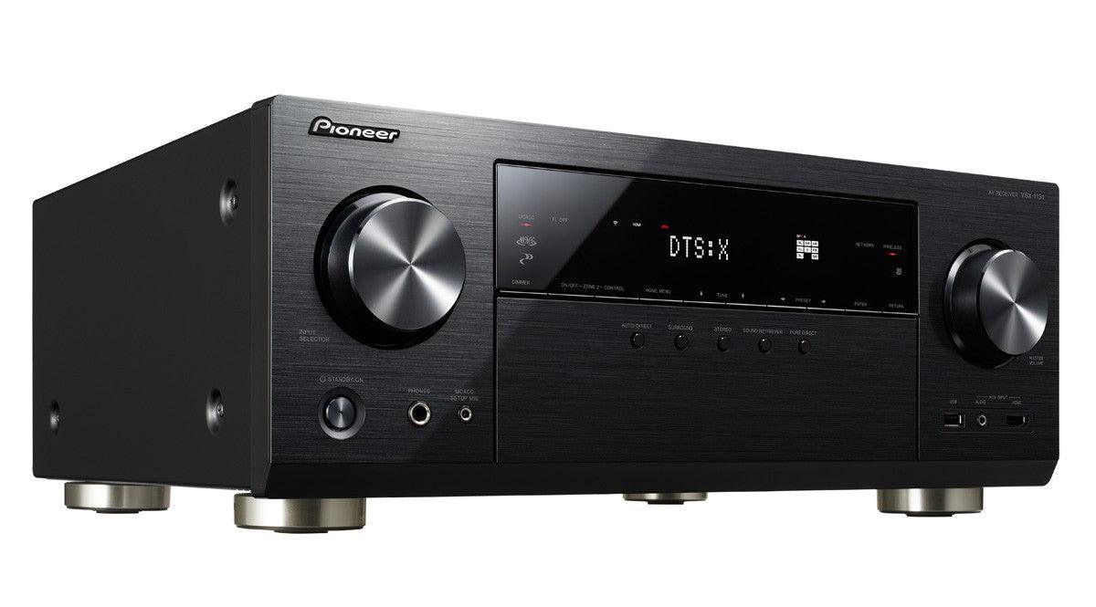 Pioneer VSX-1131-B Sintoamplificatore a 7.2 canali con 7x160 Watt, streaming, Ultra HD 4K, Wi-Fi e Bluetooth PIONEER ITALIA - TechSoundSystem.com