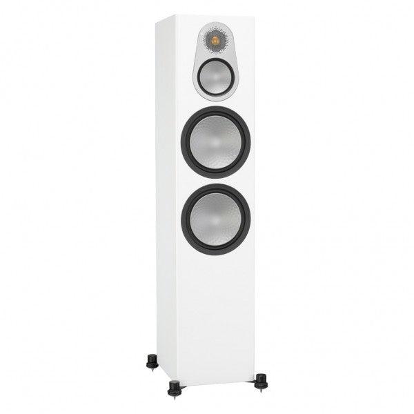 Monitor Audio SILVER 500 6G diffusori da pavimento a 3 vie, reflex posteriore con tecnologia Hive II 250W (coppia) - TechSoundSystem.com