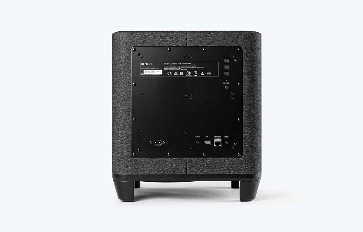 Denon HOME SUB Subwoofer wireless con HEOS Built-in, Bassreflex (down-firing) - TechSoundSystem.com
