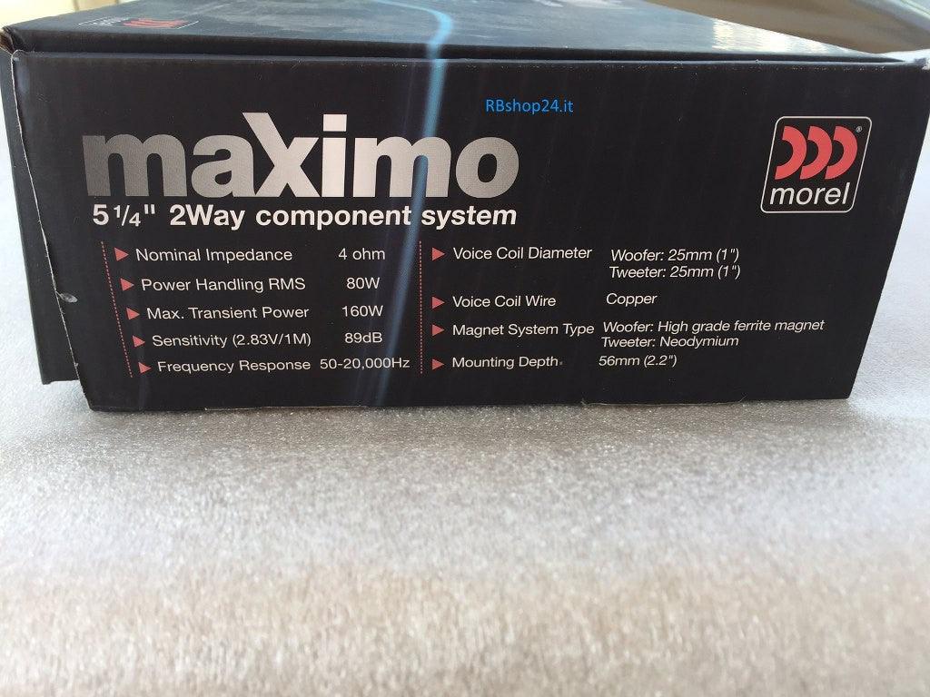 Morel MAXIMO 5 MMAX5 altoparlanti 2 vie 13cm 160W - TechSoundSystem.com