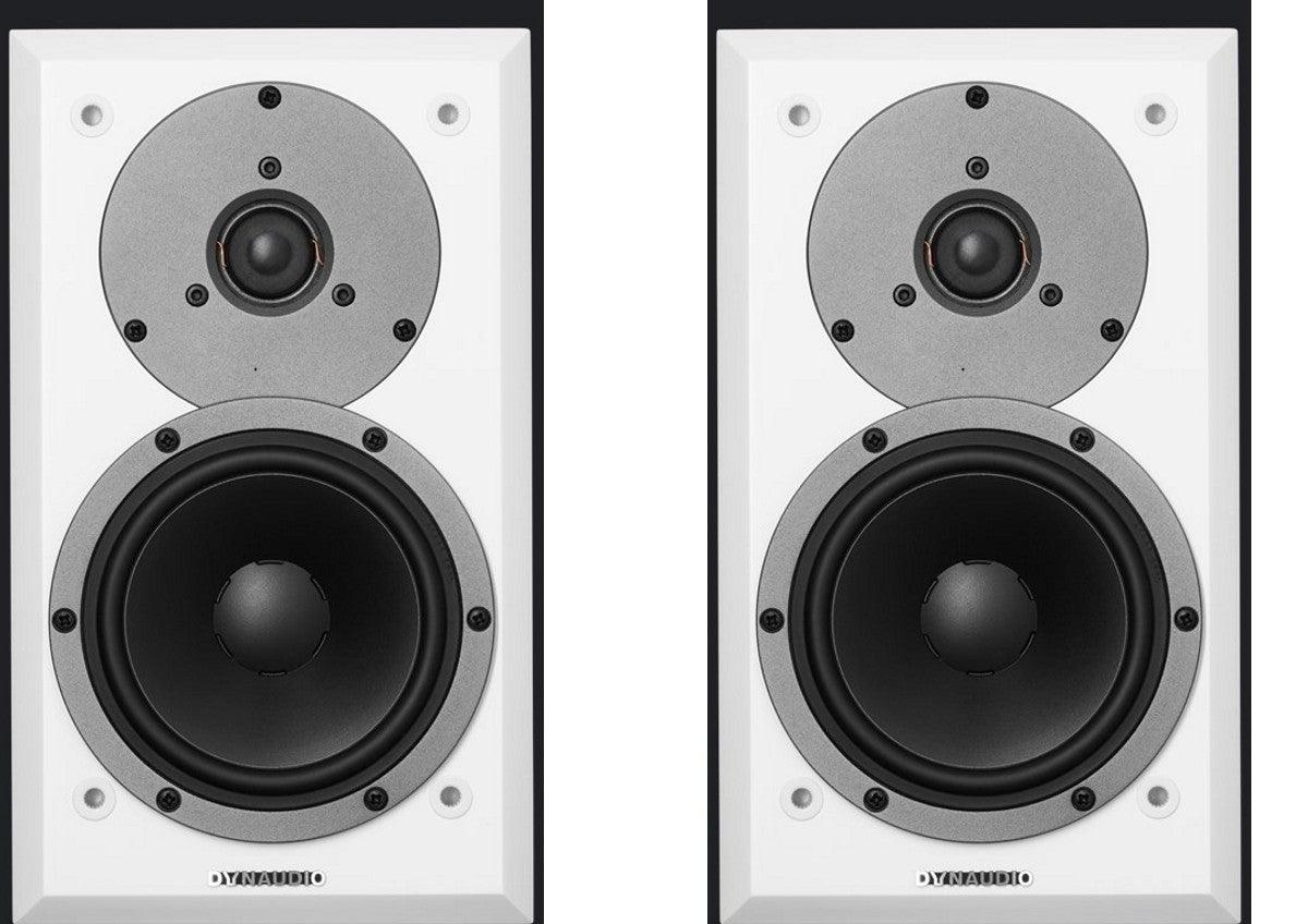 DYNAUDIO EMIT M10 Diffusori (COPPIA) 2 vie da piedistallo HIGH END 150W RMS colore BIANCO - TechSoundSystem.com