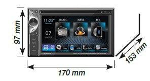 Phonocar VM057 Media Station 2 Din 6,2'' CD-DVD-USB-SD Bluetooth GPS con mappe opzionali - TechSoundSystem.com