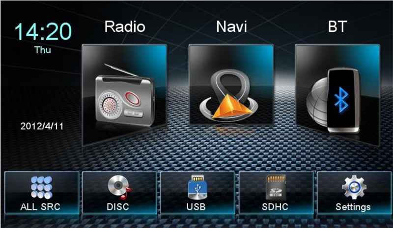 PHONOCAR VM068E SINTO-SD-USB TOUCH 6,2" CON BLUETOOTH E GPS + MAPPA EUROPA NV980 - TechSoundSystem.com