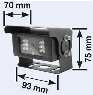 PHONOCAR VM280 Retro camera 1/3 CCD Riscaldata - TechSoundSystem.com