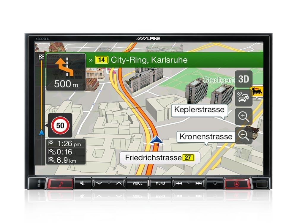 Alpine X802D-U Media Station 2 Din 8'' Navi, Android Auto, Apple CarPlay, Bluetooth, DAB e Ingresso HDMI - TechSoundSystem.com