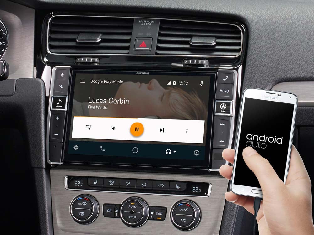 Alpine i902D-G7 autoradio 9" per VW GOLF 7 con Bluetooth, Android Auto e Apple CarPlay - TechSoundSystem.com