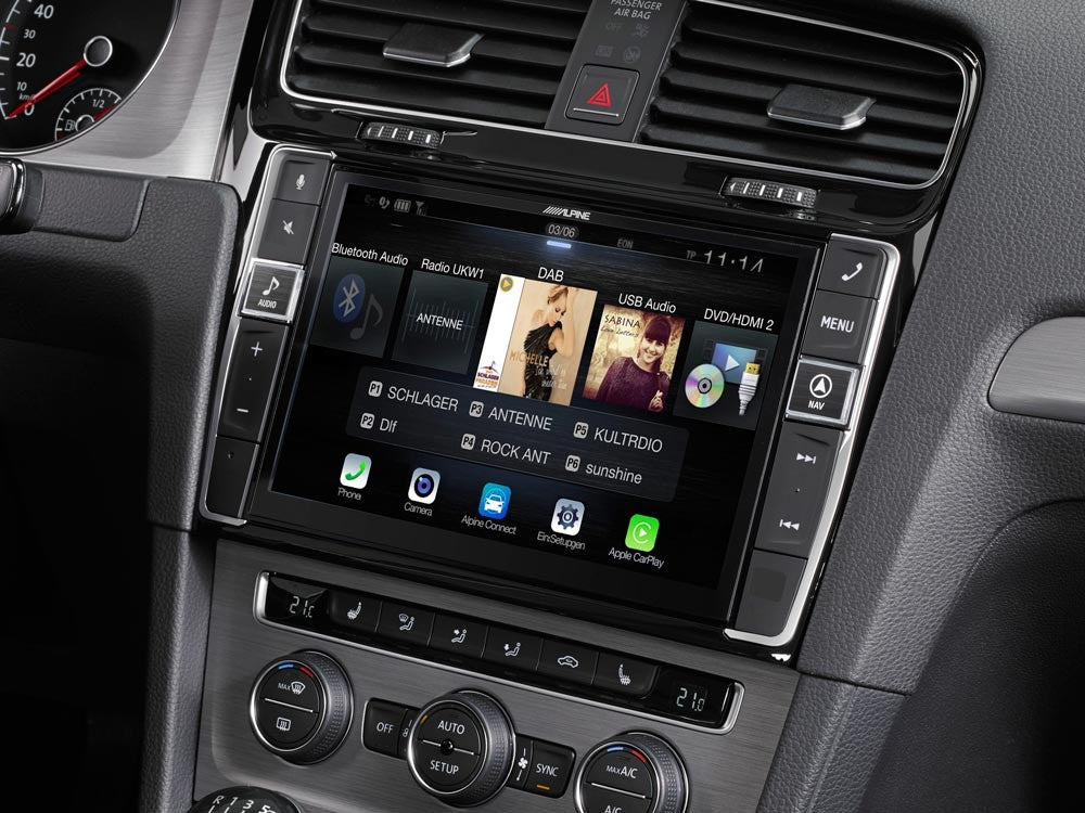 Alpine i902D-G7 autoradio 9" per VW GOLF 7 con Bluetooth, Android Auto e Apple CarPlay - TechSoundSystem.com