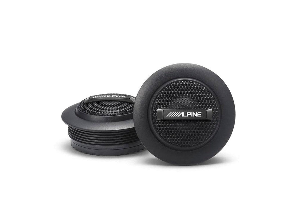 Alpine SPS-110TW Tweeter a cupola con crossover 2,5cm (1'') 300W COPPIA - TechSoundSystem.com