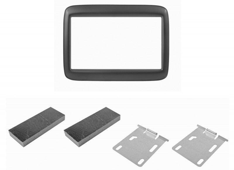 Phonocar 03716 Mascherina 2 Din per Jeep Renegade 14- colore nero - TechSoundSystem.com