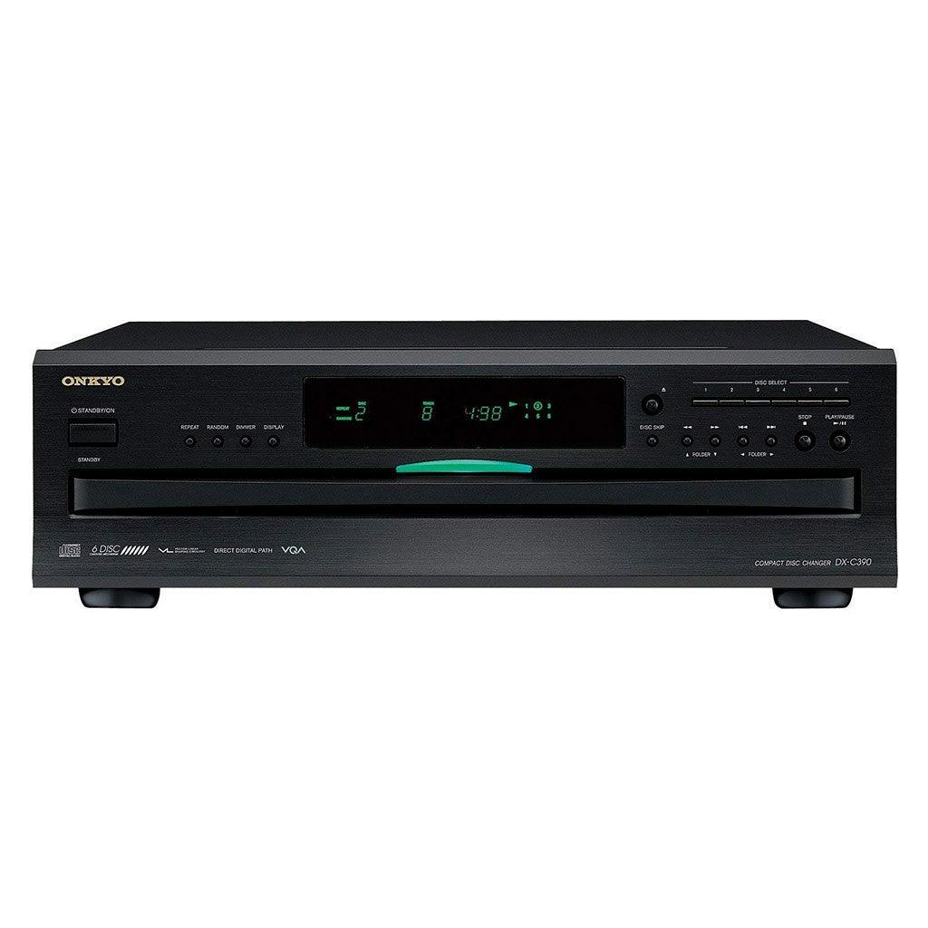 Onkyo DX-C390 Lettore CD Audiophile fino a 6 dischi dotato di sistema di caricamento simultaneo - TechSoundSystem.com