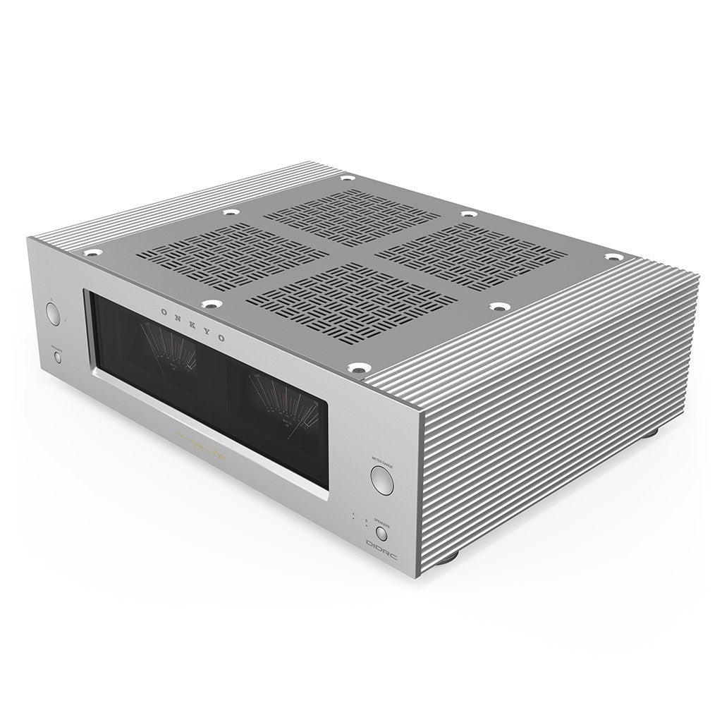 ONKYO ICON M-80 SILVER Amplificatore finale di potenza Classe AB 2x150W su 8 Ohm,2x200Wt su 4 Ohm