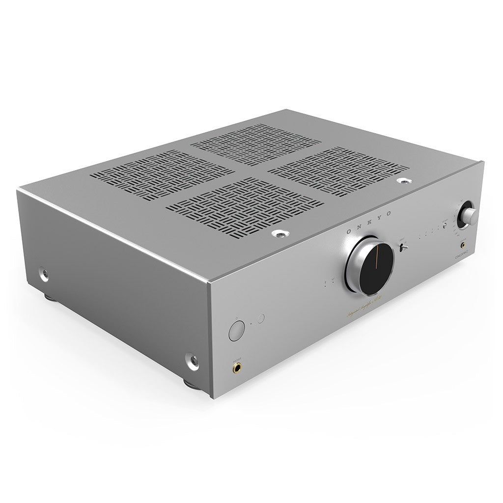 ONKYO ICON A-50 SILVER Amplificatore integrato in Classe AB con potenza di 140 Watt