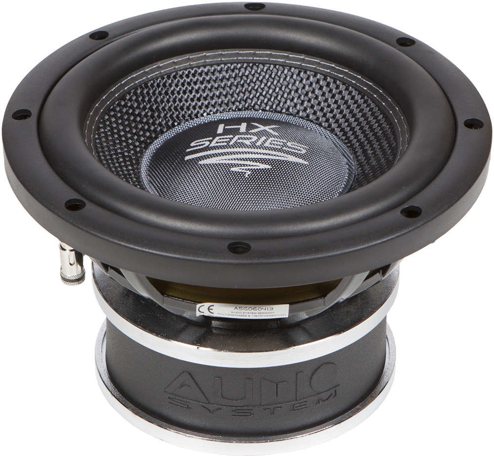 AUDIO SYSTEM HX 08 SQ Subwoofer HIGH END 8" 200 mm 4 ohm 250W RMS - TechSoundSystem.com