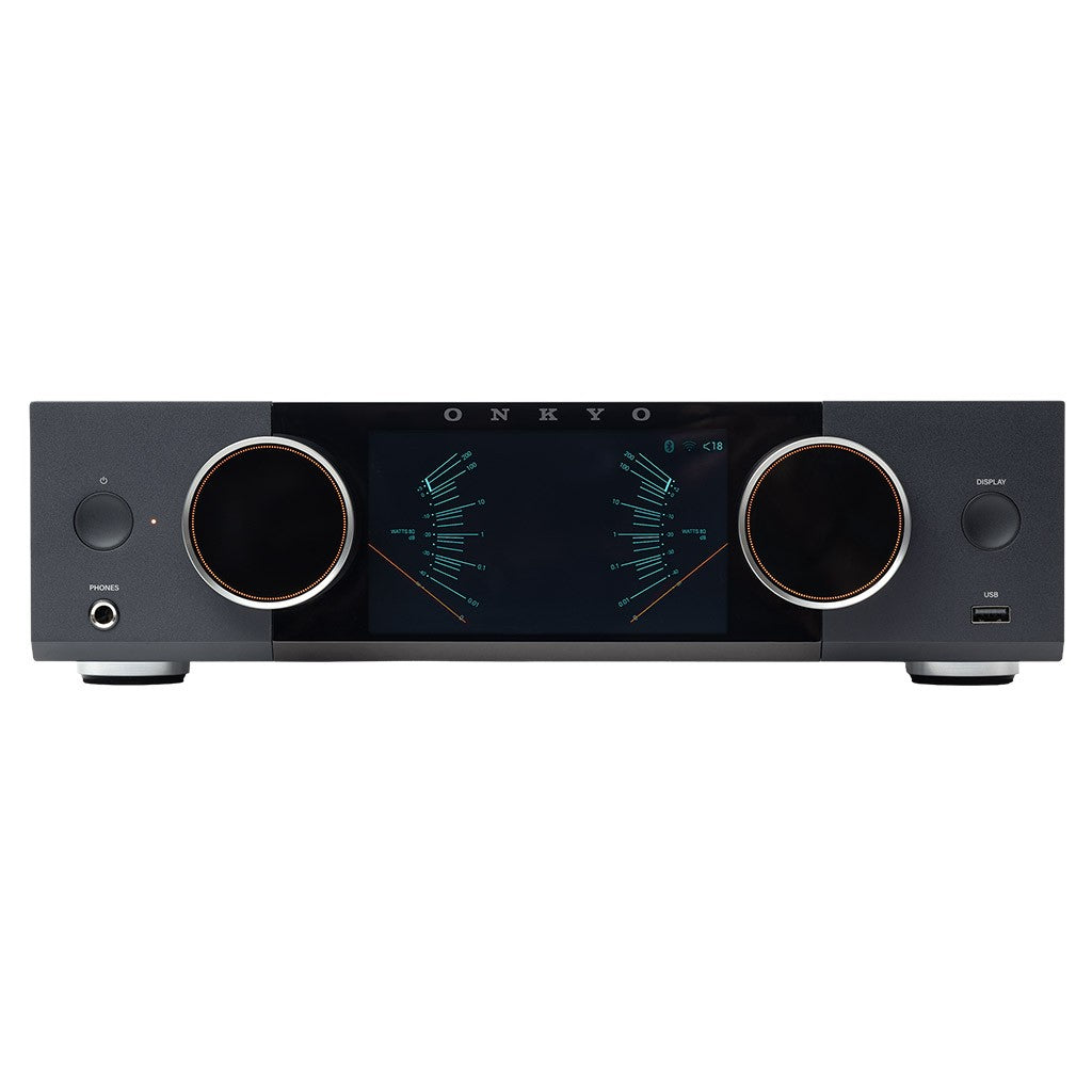 ONKYO MUSE Y50 BLACK Amplificatore integrato Audiophile streamer Ethernet/Wi-Fi, HDMI 4k, DAC