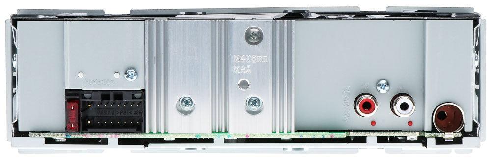 JVC KD-X252 autoradio 1 DIN USB, Aux-in anteriore, illuminazione rossa, senza CD - TechSoundSystem.com