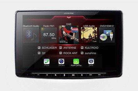 Alpine ILX-F905-312-B BLACK Autoradio per FIat 500 da 9" Halo9, Apple CarPlay wireless e Android Auto - TechSoundSystem.com