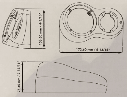Focal MID BOX supporti x medio 80mm e tweeter per serie K e Utopia (coppia) - TechSoundSystem.com