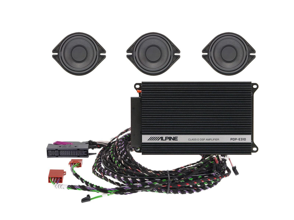 Alpine SPC-200AU Sistema Top upgrade Audi A4 A5 Q5 con DSP + Ampli integrato - TechSoundSystem.com