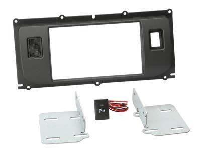 Alpine APF-F381260-06-1LR Plastica per LAND ROVER EVOQUE Doppio DIN con Staffe e viti (Nero Opaco) - TechSoundSystem.com