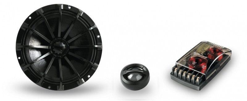 Kit altoparlanti 2 vie Hi Tech Magico Phonocar 02807 200W Woofer 165mm (6,5'') + Tweeter + Crossover - TechSoundSystem.com