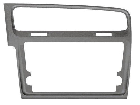 Phonocar 03051 Mascherina 2 DIN per Golf VII specifica per VM109 e VM110 colore grigio - TechSoundSystem.com