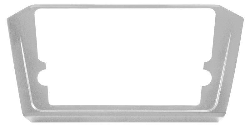 Phonocar 03059 Mascherina 2 DIN per VW Passat 2014- specifica per VM112 colore argento - TechSoundSystem.com