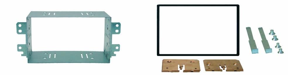 Kit fissaggio per autoradio 2 DIN Kia Carens 07-13 - TechSoundSystem.com