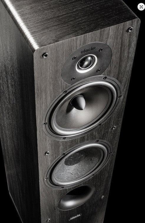INDIANA LINE TESI 561 N diffusori da pavimento rovere nero BLACK OAK (COPPIA) - TechSoundSystem.com