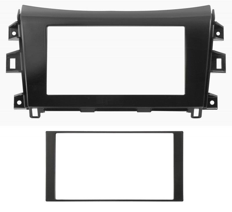 Phonocar 03714 Mascherina 2 Din per Nissan Navarra 15- colore nero - TechSoundSystem.com