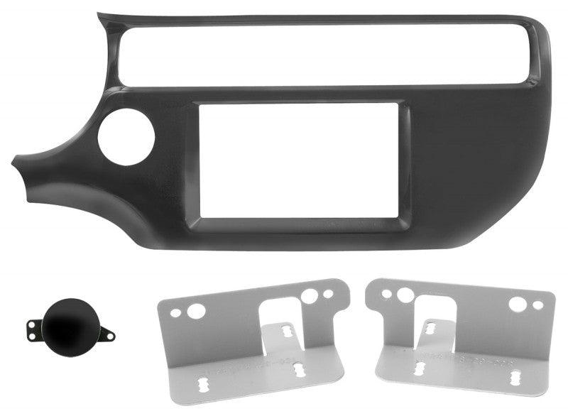 Phonocar 03725 Mascherina 2 Din per Kia Rio 15-17 colore nero - TechSoundSystem.com